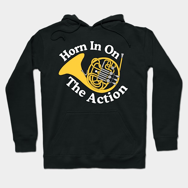 Horn In On The Action Hoodie by The Jumping Cart